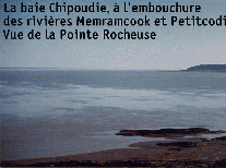 Vue de la baie Chipoudie